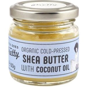 Organic Cold Pressed Shea Butter met Coconut Oil - 60 gram