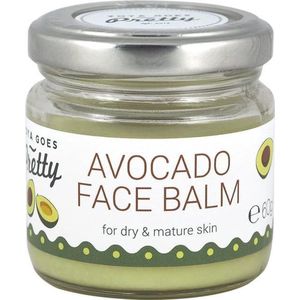 Zoya Goes Pretty - Facial Care - Avocado Face Balm Balsem Droge/rijpere Huid - 60gr