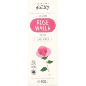 Zoya Goes Pretty - Organic rose water glass bottle - 100 ml