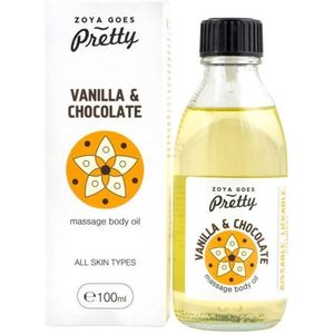 Zoya - Massage Body Oil - Vanille & Chocolade - 100ml - Natuurlijk