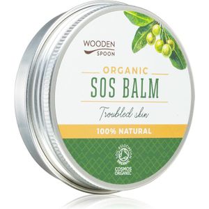 WoodenSpoon Organic - SOS Balsem - Bodycrème - 60 ml - Natuurlijke Ingrediënten