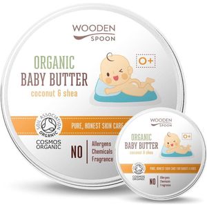 WoodenSpoon - Organic Coconut & Shea - Body Butter - 100 ml - Voor Kinderen