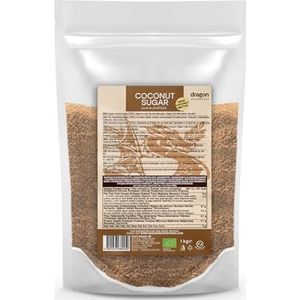 Dragon Superfoods Kokosbloesemsuiker - 100% biologisch, ongeraffineerd, veganistisch en glutenvrij, 1 kg