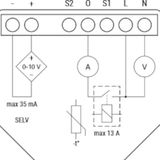 Shelly - Dimmer 0/1-10V PM Gen3 - Slimme Dimmercontroller - Wit - Huidige Stroombron