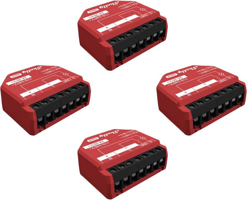 Shelly - 1PM Gen3 - Smart-Schakelaar - Wifi-Compatibel - Wit