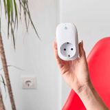 Shelly Plug Smart Home stekker 110-230 V, digitaal bedienen en meten van elektronische apparaten via app & WLAN, wifi-stopcontact, compatibel met Alexa & Google Home, meter met timer, energiebesparend