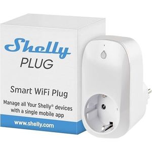 Shelly Smart Plug met energiemeter| Max. 3680W | Wit (NL)