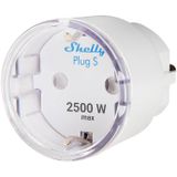 Shelly Plus Plug S Tussenstekker WiF - Bluetooth Wit