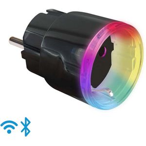 Shelly Plus Plug S Tussenstekker WiFi, Bluetooth Zwart