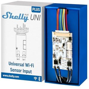 Shelly Shelly Plus Uni Universele module WiFi, Bluetooth