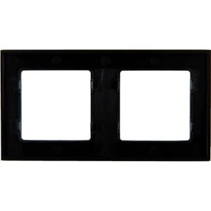 Shelly Wall Frame 2 Button Black