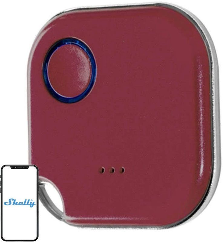 Shelly - Blu Button1 - Bluetooth Afstandsbediening - Blauw - Compact