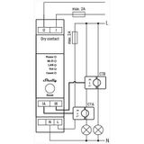 Shelly Pro EM 50A Elektriciteitsmeter Bluetooth, WiFi