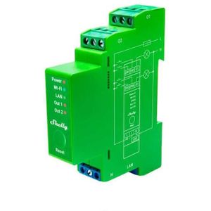 DIN Rail Smart Switch Shelly Pro Dimmer , 2 channels