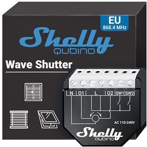 Home Shelly · Wave·""""Wave Shutter""""· Relais· Dual Roller Shutter· Z-Wave