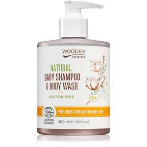 WoodenSpoon Natural Shampoo en Douchegel voor Kinderen 2 in 1 300 ml