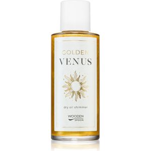 WoodenSpoon Golden Venus Glinsterende Droge Olie 100 ml