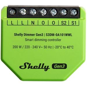 Shelly - Dimmer Gen3 - WiFi & Bluetooth - Slimme Dimmer
