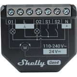 Shelly 2PM Gen4 - Slimme Inbouwschakelaar - Werkt met Apple HomeKit