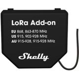 Shelly - LoRa Add-on - Versterker - Zwart - LoRa-technologie