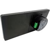 Shelly - Wall Display X2 - Draadloze Schakelaar - Zwart - Met Blu Smart H&T Sensor