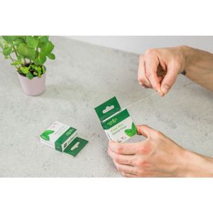 Flosdraad - Vegan - Duurzaam Flosdraad van Maiszetmeel met Candelillawax