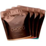 COCOSOLIS - Luxury Coffee Scrub Box - Gezichtscrub - Vegan - 4x70gr