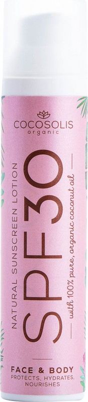 COCOSOLIS - Natural Sunscreen Lotion - Zonnebrandcrème - SPF 30 - 100 ml