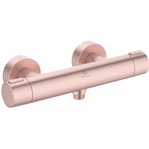 Ideal Standard - Aluminium + thermostatische aluminium mengkraan voor douche, wegwerp, rosé