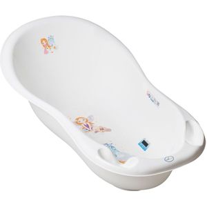 Chipolino Babybadewanne Marea Prinzessin 102 cm, Thermometer, Ablagefächer weiß