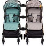 Chipolino Verbindungsstück für Kinderwagen Easy Go, zwei Kinderwägen kombinieren schwarz