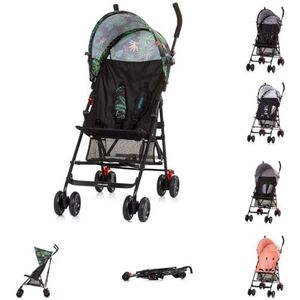 Chipolino Amaya Opvouwbare Plooibuggy  Reisbuggy Jungle Groen Zwart