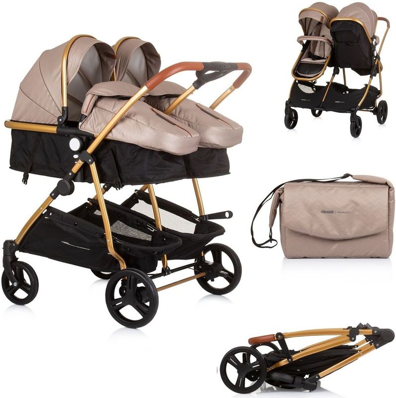 Duo Kinderwagen Chipolino Duo Smart Golden Beige