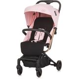 Chipolino Kinderwagen, Buggy Bijou Aluminiumrahmen Aufbewahrungskorb EVA-Reifen rosa