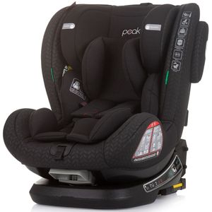 Chipolino Peak Autostoel i-Size 40-150 cm Isofix 360° Obsidian Zwart