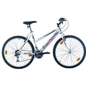 Geroni Meisjes Mountainbike 26 Inch Swan Lady 21 Versnellingen Zwart