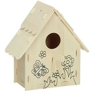 Maak je eigen Houten Vogelhuisje