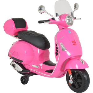 Moni Vespa GTS Super Pink 3-6 jaar Elektrische Scooter BO801