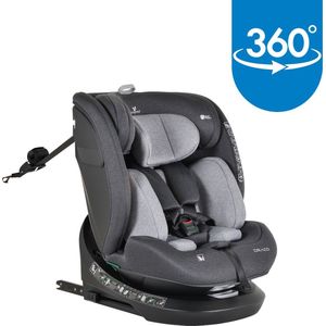 Cangaroo Draco Grey 40-150 cm 360° i-Size Autostoel 110930