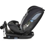 Cangaroo Kindersitz Gravity i-Size (40-150cm) Sitz drehbar, Kopfstütze, Isofix grau