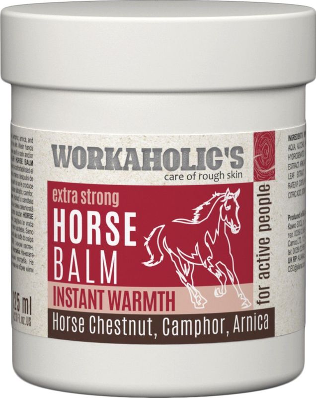 WORKAHOLIC'S - Extra Strong - Paardenbalsem - 200ml