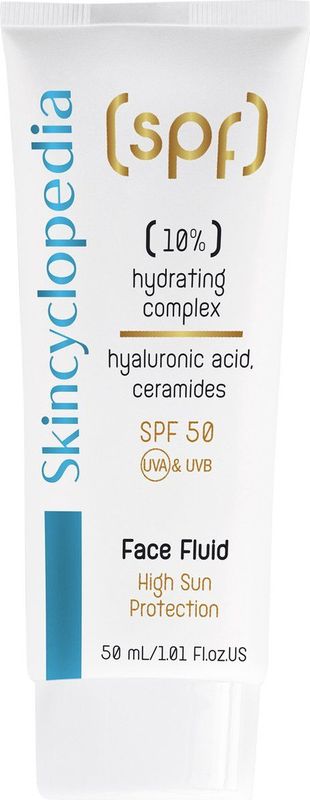Skincyclopedia - Zonbeschermende Gezichtsvloeistof - SPF 50 - 50 ml - Hoge UVA- & UVB-bescherming