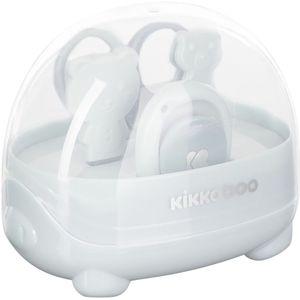 Kikkaboo Baby Maniküre-Set Bär, Nagelschere, Nagelknipser, Nagelfeile, ab Geburt blau