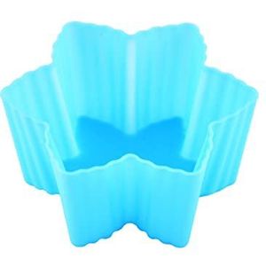 Zerodeko 36 Stuks Siliconen Cupcake Vormpjes Siliconen Bakvorm Eiertaart Bloem Muffinvormpjes Cupcake-voering Pudding Taart Ei Taart Bakvormen Vla Taart Siliconen Mal Brood