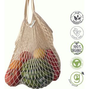 Nettas katoen naturel 2 stuks