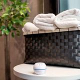 Shelly - H&T - Slimme WiFi Temperatuur- en Vochtigheidssensor - Wit - Mini Kamerthermometer