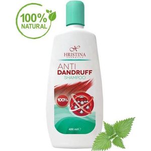 Hristina Anti-Roos Herstel Shampoo - 100% Natuurlijk - 400 ml