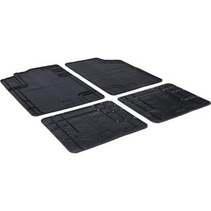 Gledring - Universeel T-Multiform - Rubbermatten - Zwart - Rubber