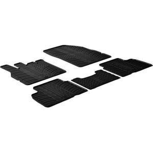 Gledring Rubbermatten passend voor Renault Scenic III 2009-2016 (T profiel 5-delig)