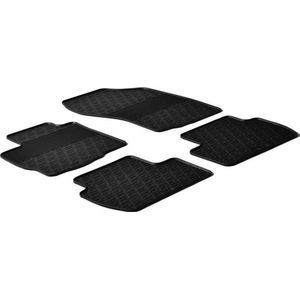 Rubbermatten Passend Voor Peugeot  2007- / Citroen C-Cros (4-Delig) Citroen, Mitsubishi, Peugeot Gledring Gl 0155